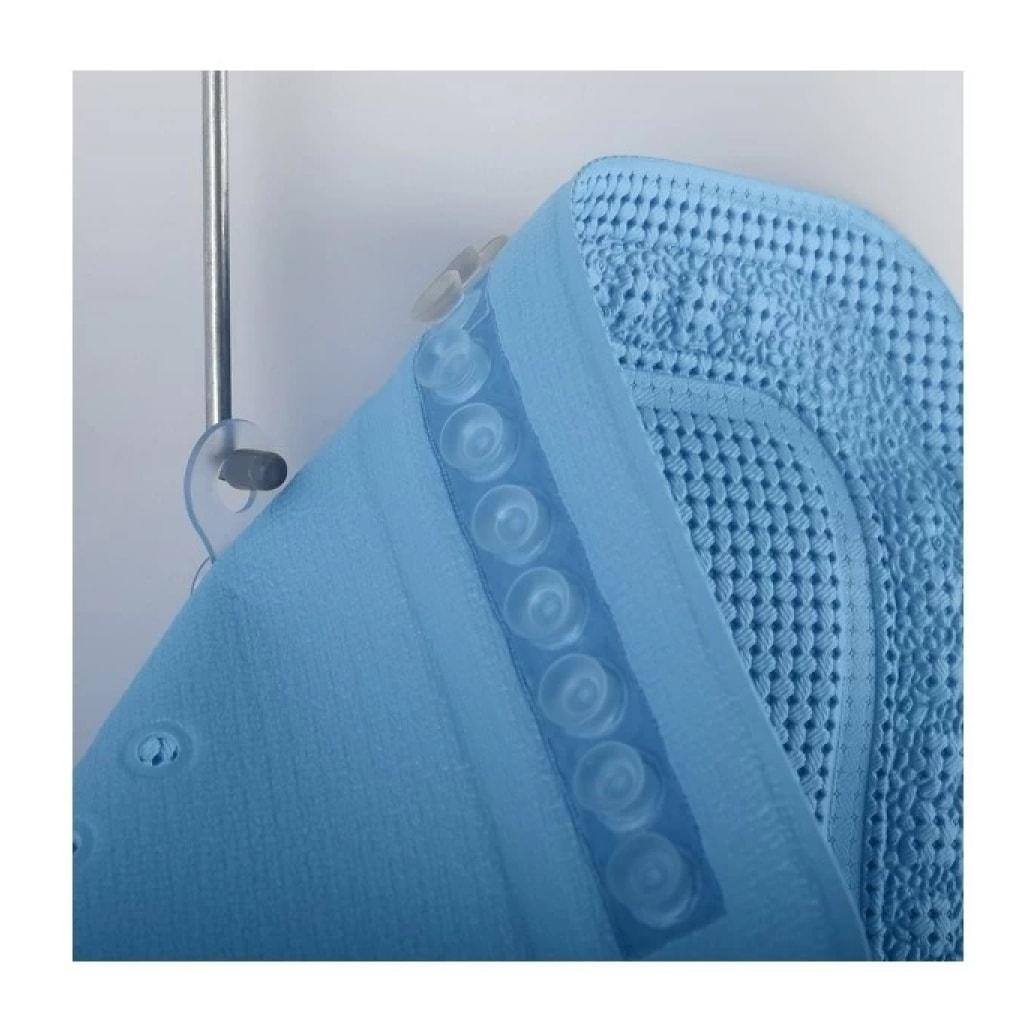 Tapis Fond de baignoire PVC ALASKA Bleu Bermuda Spirella