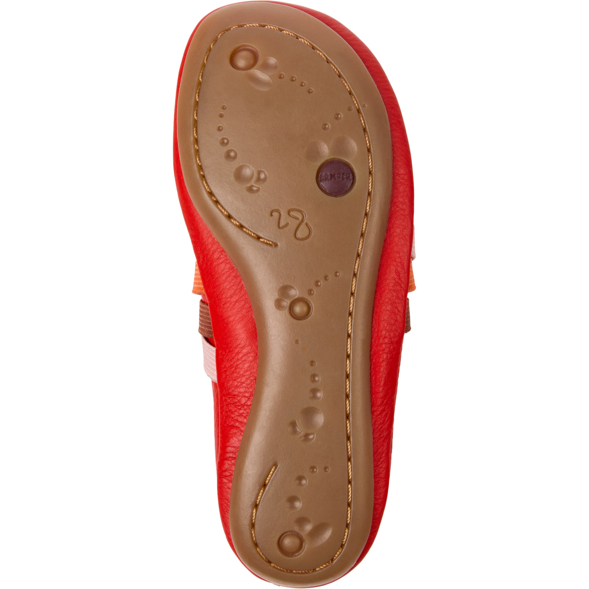 CAMPER Right Twins - Ballerini Bambino Rosso