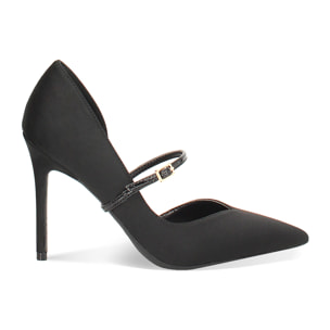 Décolleté donna nere, tacco 11 cm