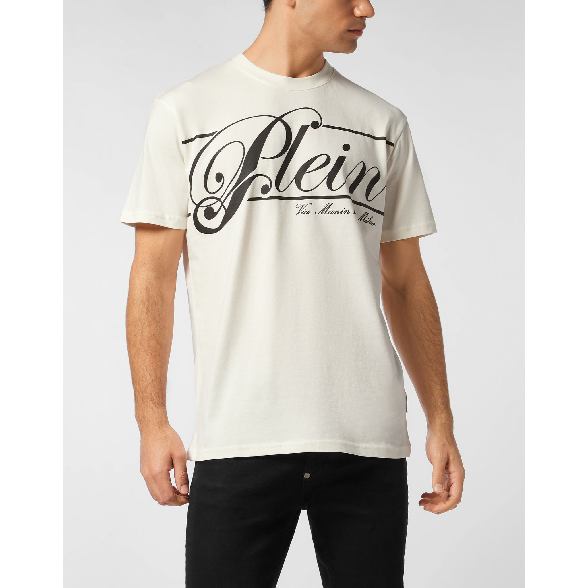 PHILIPP PLEIN T-Shirt Round Neck Ss