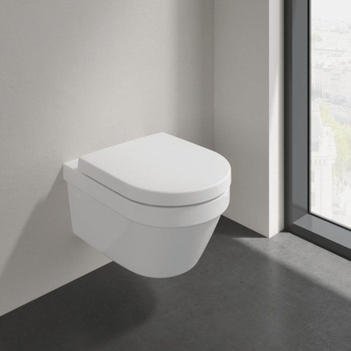 WC suspendu combi-pack VILEROY ET BOCH Architectura 53 x 37 x 40 cm