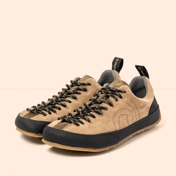 Zapatos N6082 SILK SUEDE SAHARA/ NEVORA color Sahara