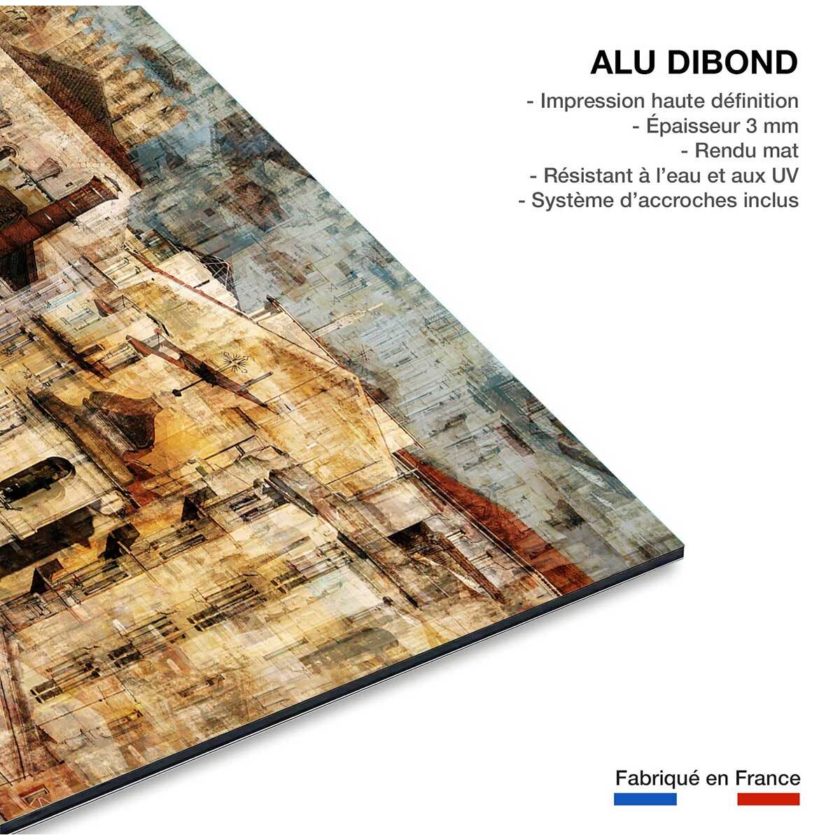 Tableau deco Alfama Tableau alu Dibond