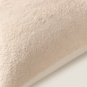 Funda de cuadrante reversible borreguito Repola color marron beige Poliéster