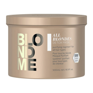 SCHWARZKOPF BlondMe All Blondes Detox Mask 500ml