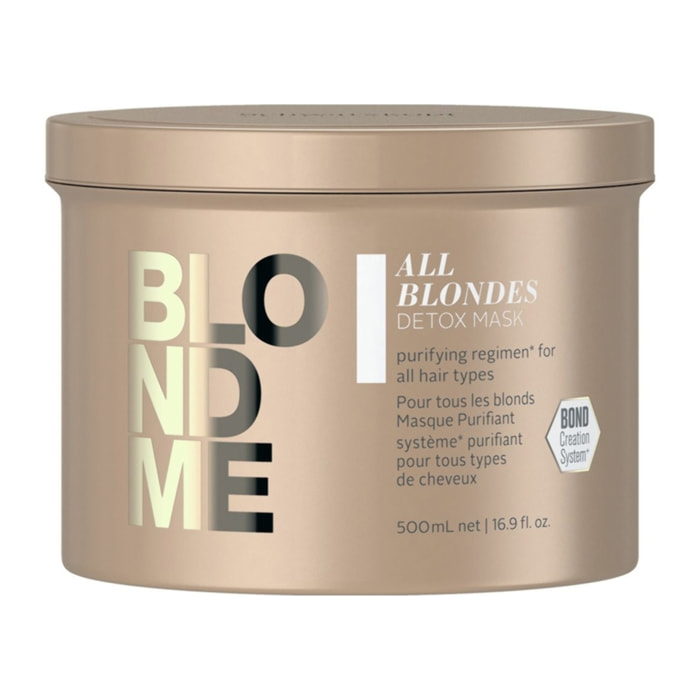 SCHWARZKOPF BlondMe All Blondes Detox Mask 500ml