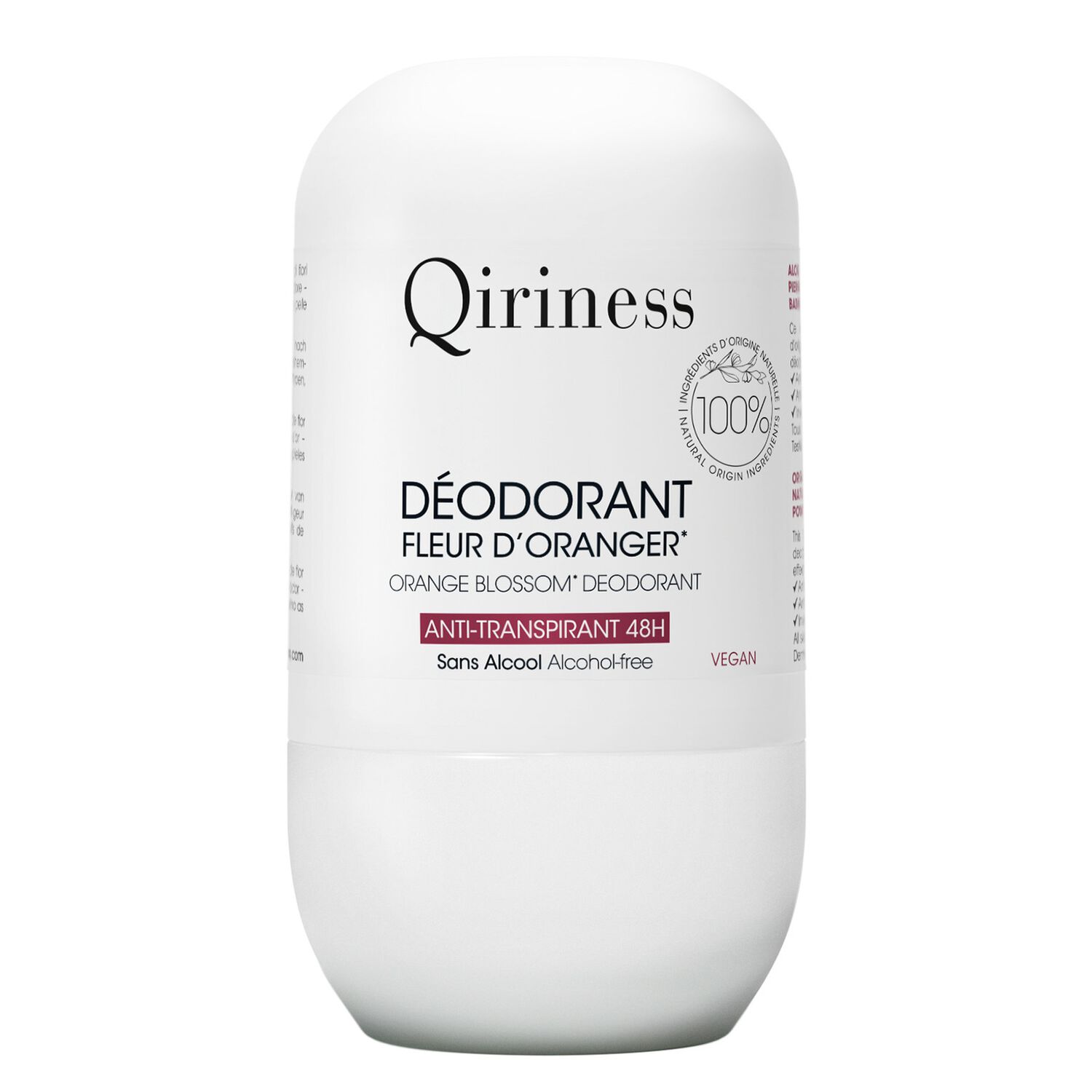 Body Qocoon - Déodorant Fleur d'Oranger Anti-Transpirant 48h 50 ml