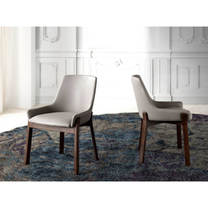 Silla Angel Cerda de polipiel 59x60x80cm