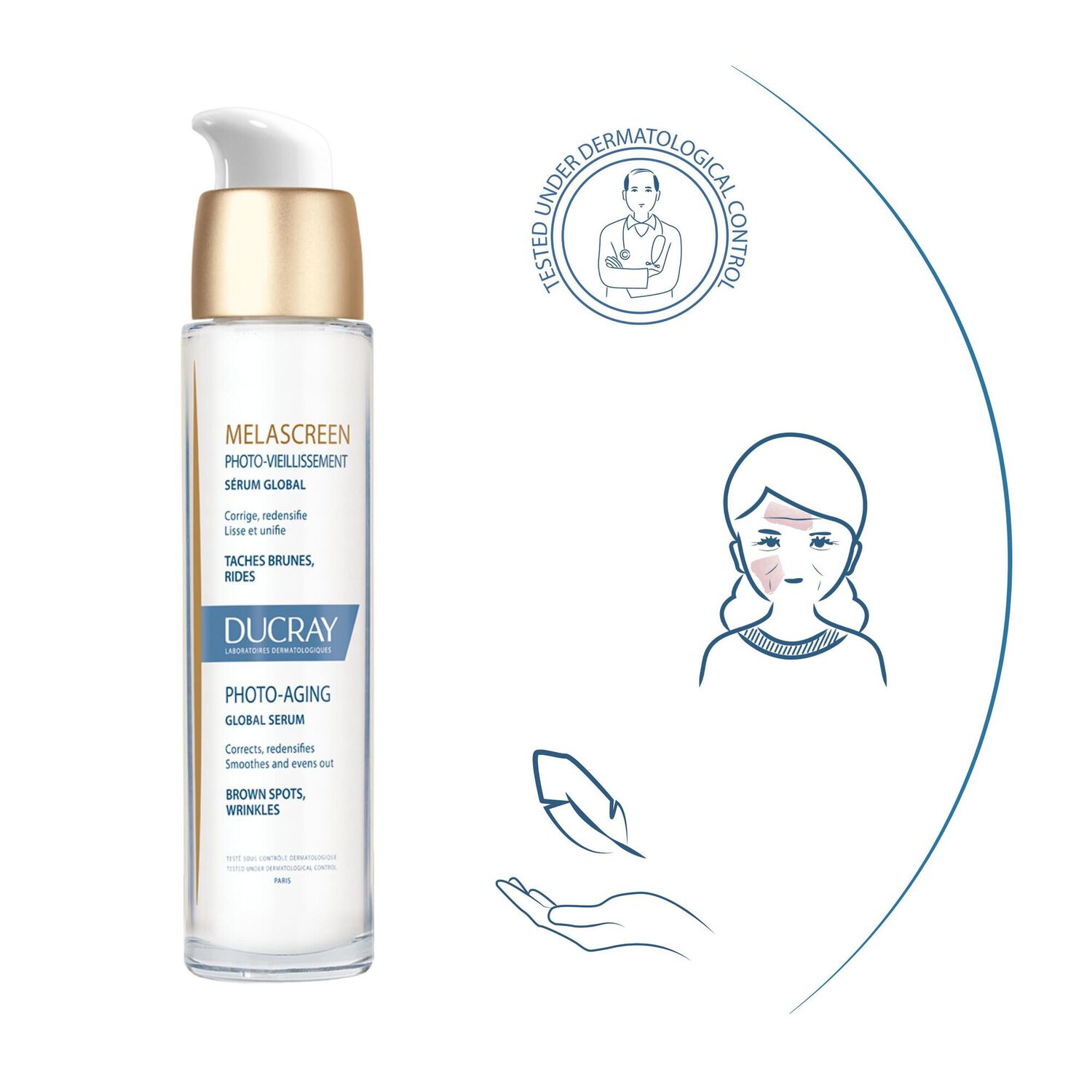 Melascreen Photo-Vieillissement - Sérum Global Éclaircissant Anti-Taches 30 ml