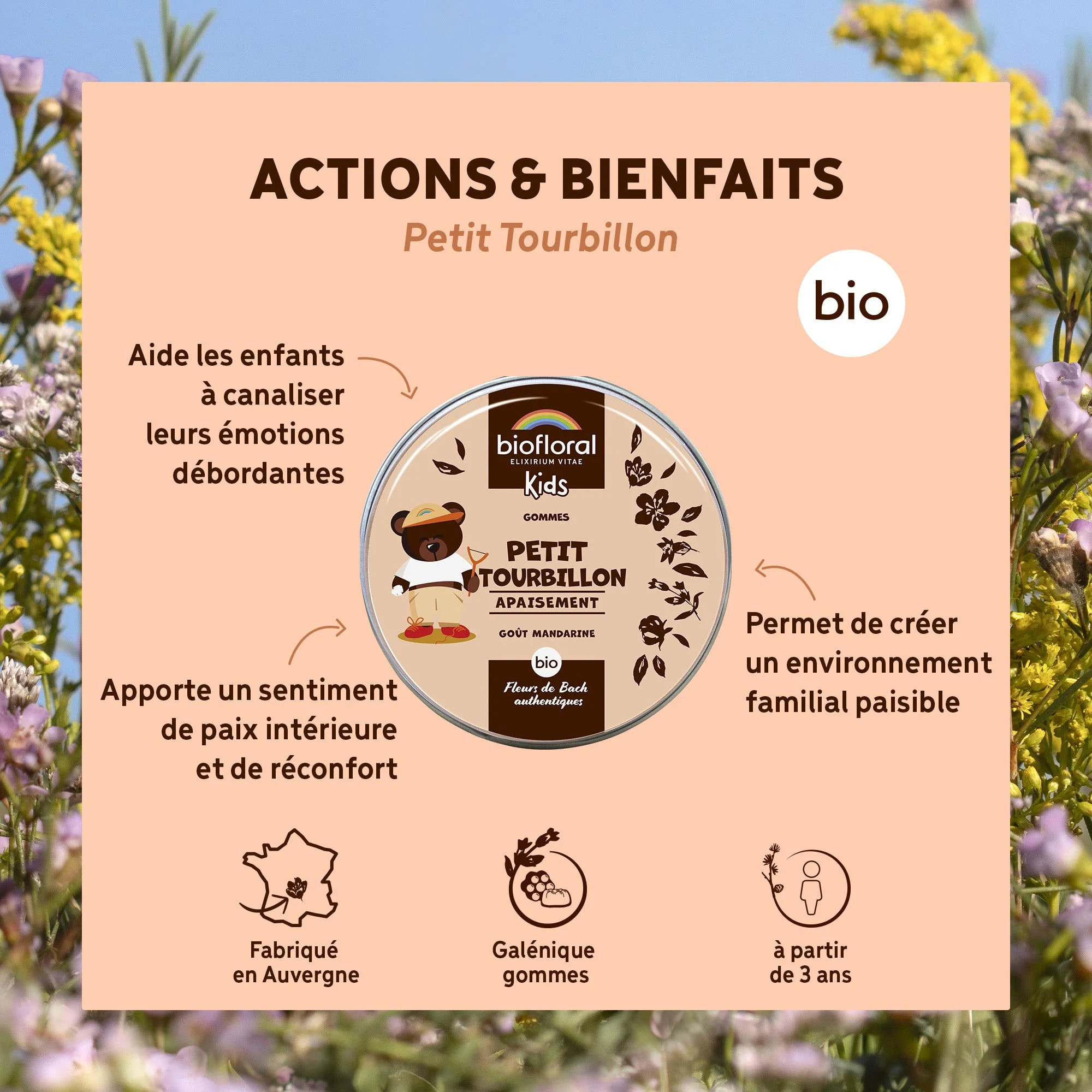 Biofloral - Petit Tourbillon - Bio - 45 gr