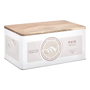 Boîte à pain 8L creme