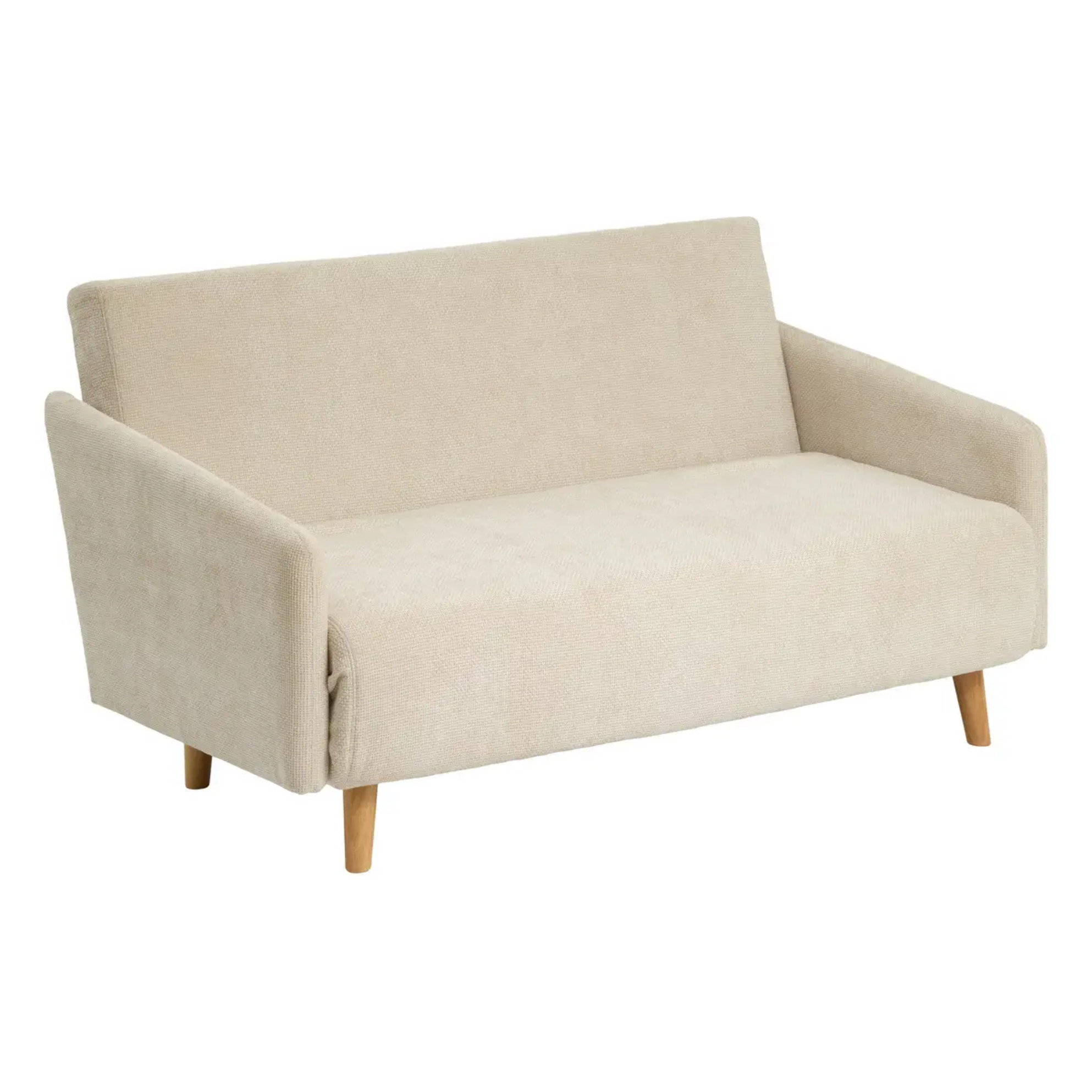 Canapé clic-clac Milo 2 places beige