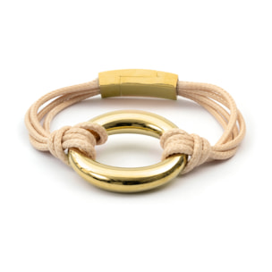 Pulsera Monimil acabado oro amarillo 18k
