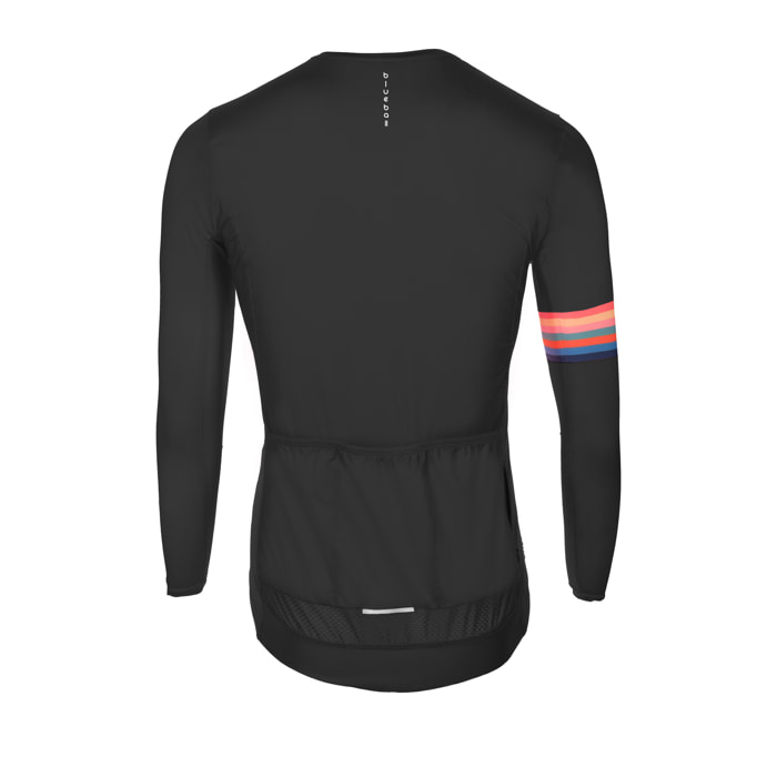 MAILLOT DE CICLISMO MANGA LARGA PARA HOMBRE BLUEBALL EN NEGRO