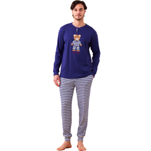 Pigiama uomo caldo cotone articolo daniel. Noidinotte