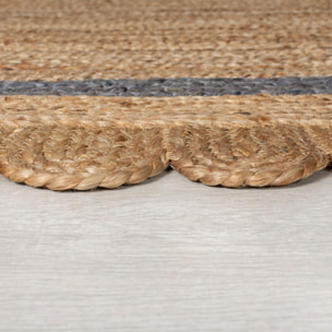Tapis en jute ovale GRACE