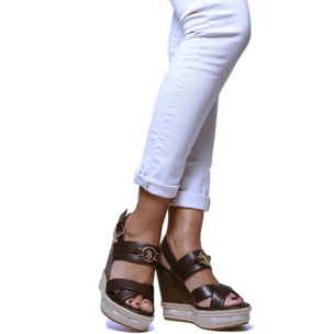 U.S. Polo Assn. - Sandali AYLIN016W-4Y1 in sintetico per donna