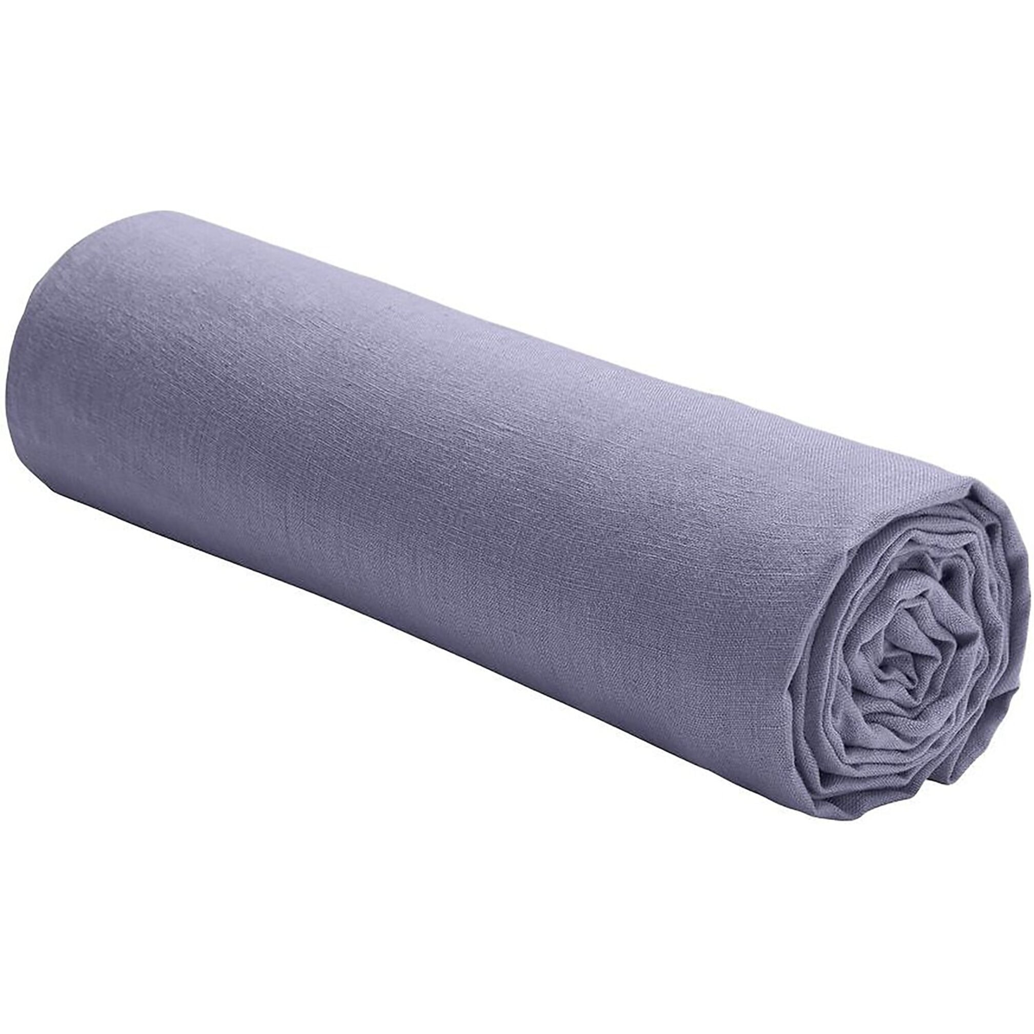Drap housse - bonnet:40cm 100% lin lavé 160g mineral