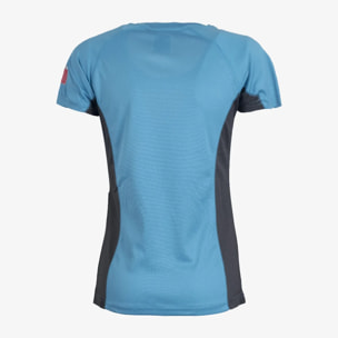 T-shirt Esercito a maniche corte sport azzurra donna