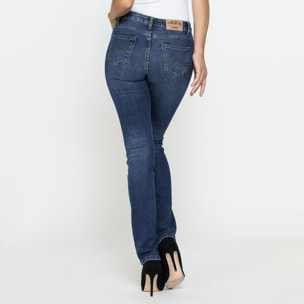 JEANS DONNA 5 tasche gamba dritta