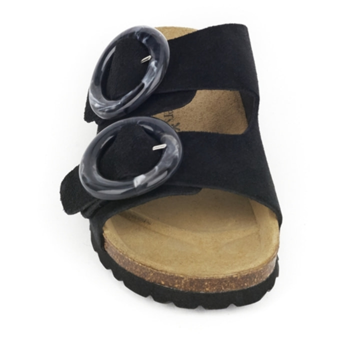 SANDALIA FORMENTERA BABUNKERS NEGRO