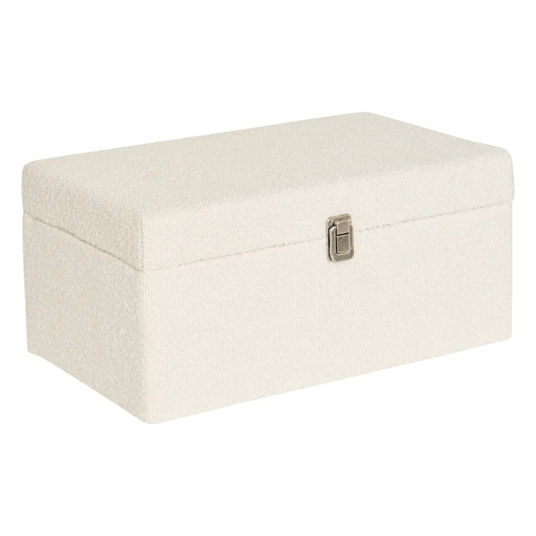 Malles Carlie blanc 54x26cm