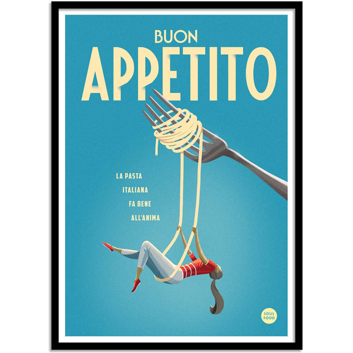 Affiche - Buon appetito - Mark Harrison