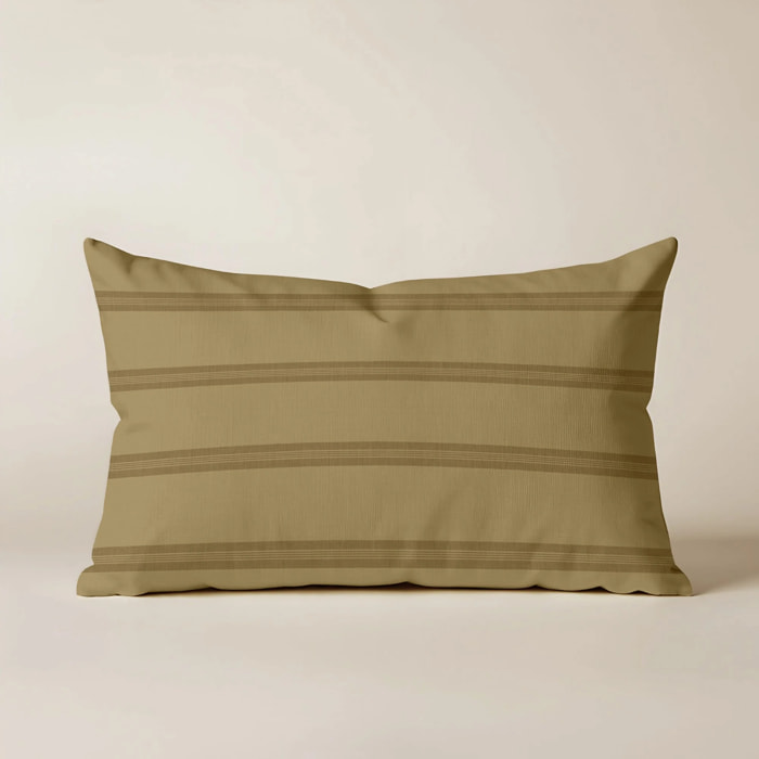 Housse de coussin Nua Ocre - 100% coton - Ocre - 30x50 cm