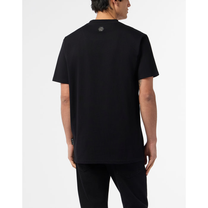 PHILIPP PLEIN Round Neck T-Shirt Teddy Racing