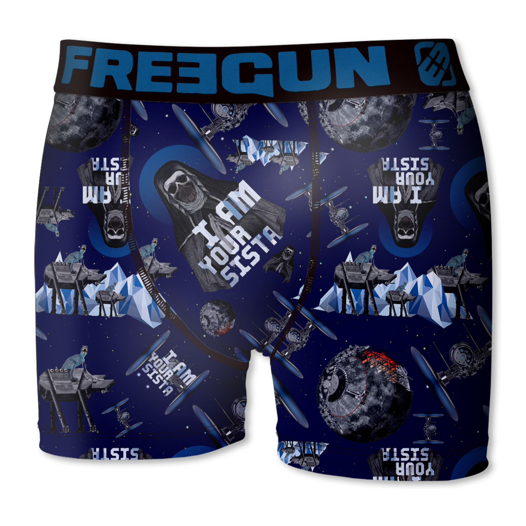 8a-10a calzoncillo boxer freegun modelo sista para niño multicolor