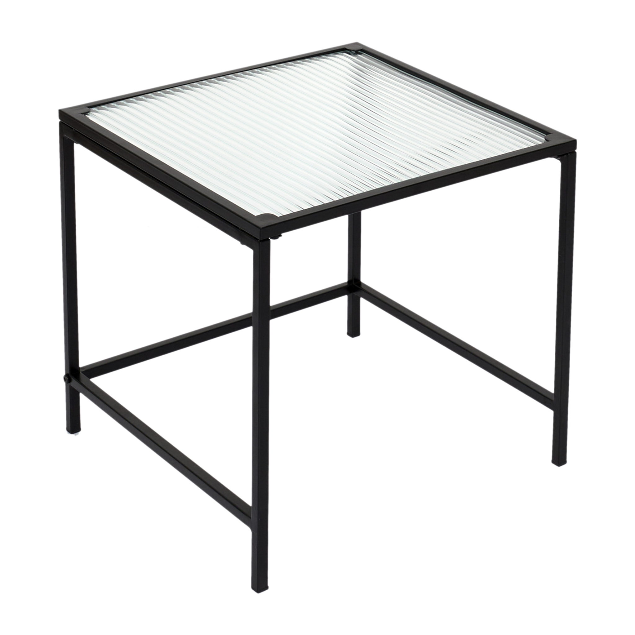 Table Gigogne Rosa Verre Texture X2