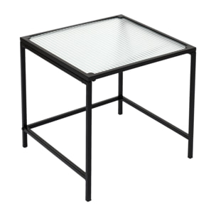 Table Gigogne Rosa Verre Texture X2