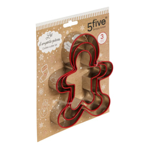 Emporte-pièces Noël 3 pièces