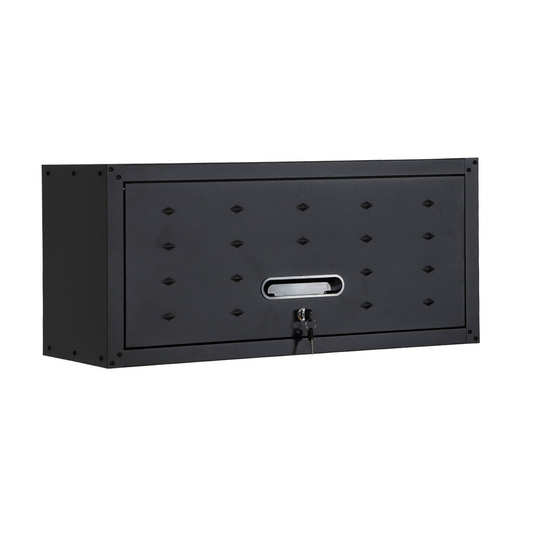 Lot de 2 meubles hauts de rangement pour garage