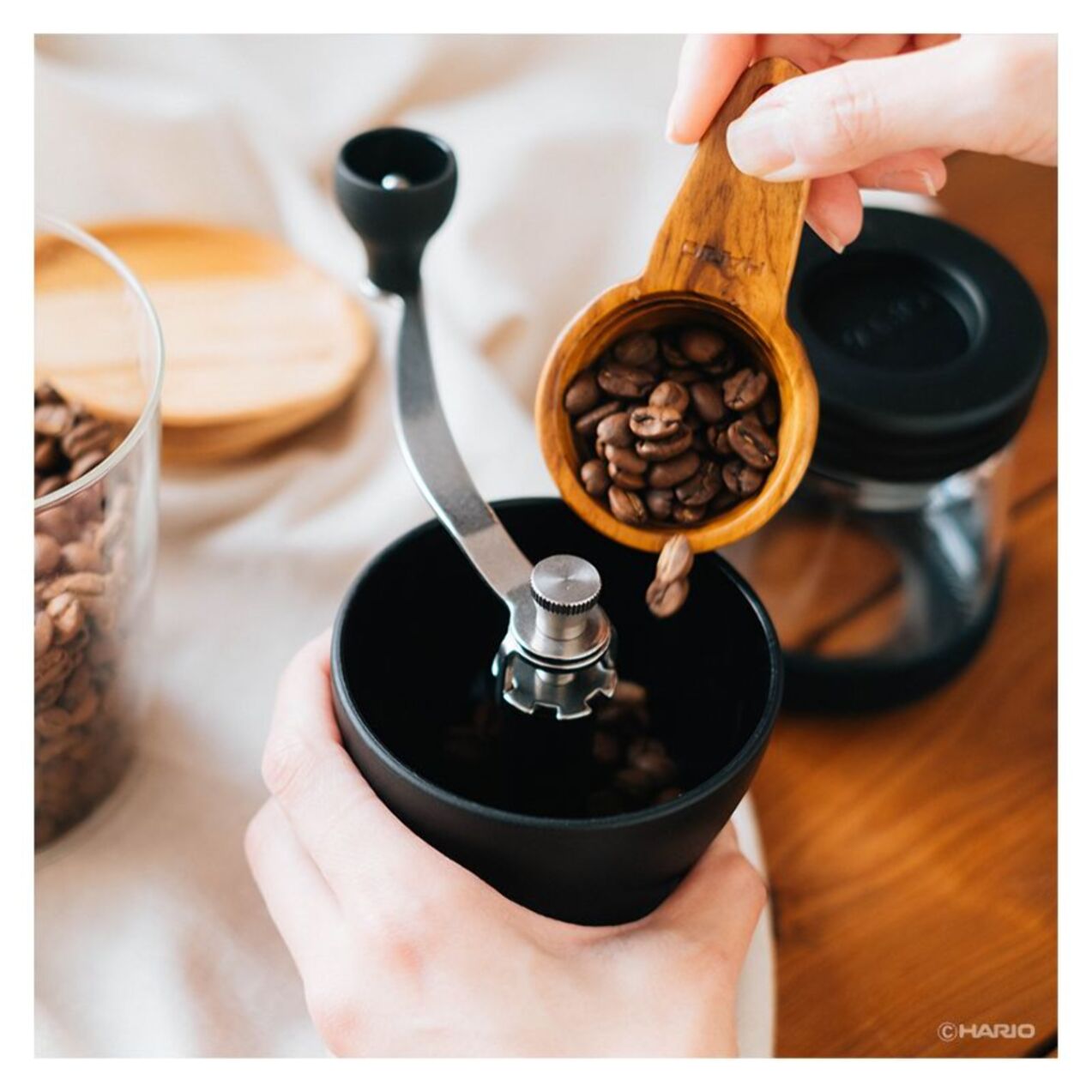 Moulin HARIO à café manuel 100g skerton+