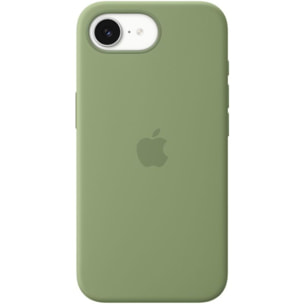 Coque APPLE iPhone 17e silicone Magsafe Vert