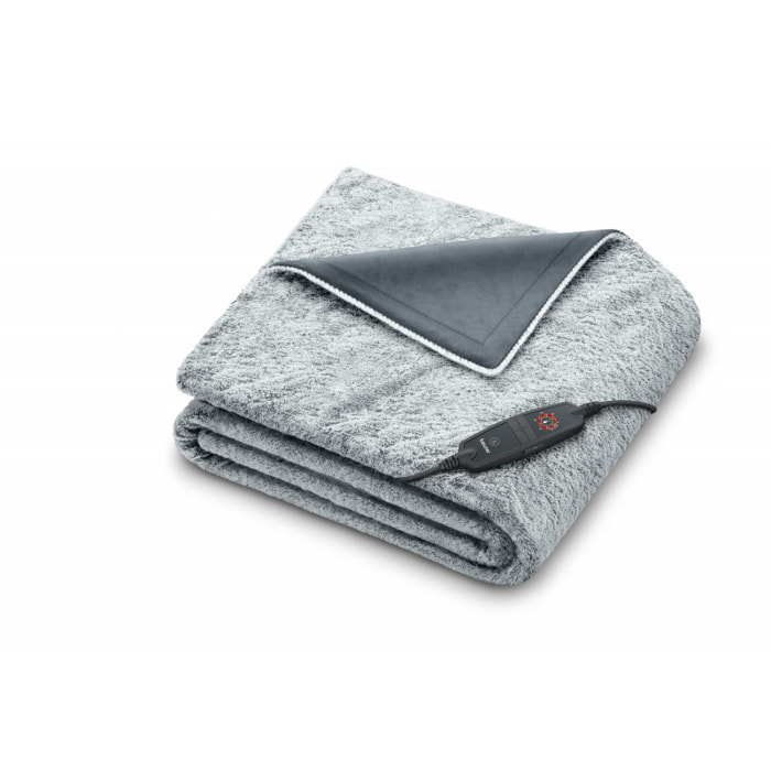 Couverture chauffante éco-responsable - Nordic Grey Green Planet