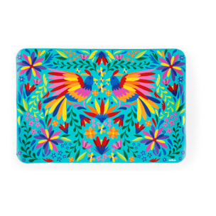 Set 6 Sets de Table Excelsa – Mexican Flowers, Plastique Multicolore