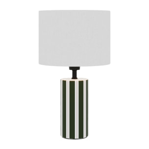 Lampe à Poser Hopper - luminaire en céramique verte