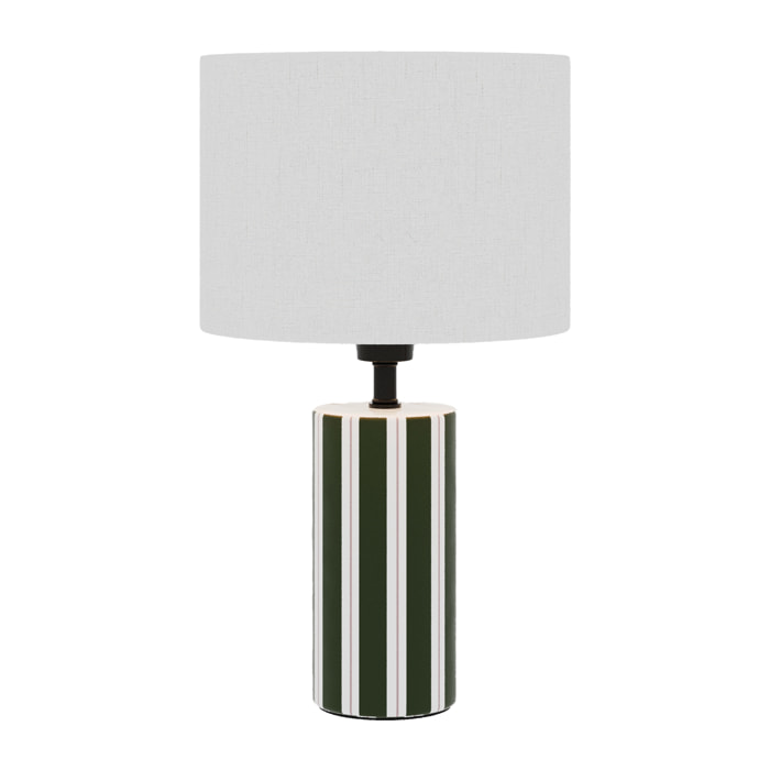 Lampe à Poser Hopper - luminaire en céramique verte