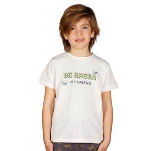 Camiseta de niño crudo