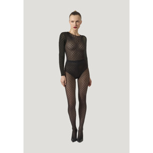 Body Velvet Net Illusion Str.