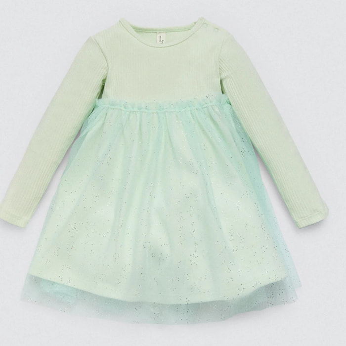 Vestito da bambina a maniche lunghe stile fiaba