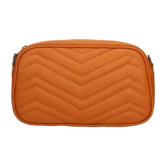 Borsa a tracolla da donna - Modello Cyane - Vera pelle - 24.0 x 13.0 x 7.0 cm