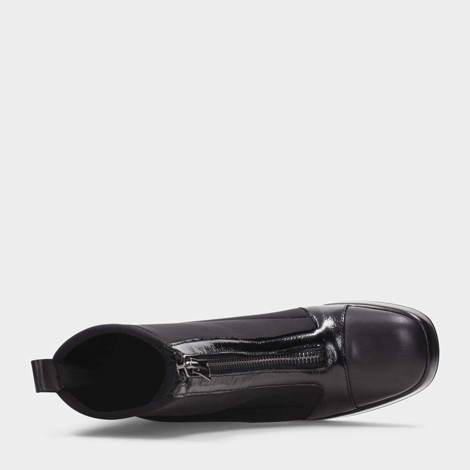 Botin Tokio Negro vino 7 cm