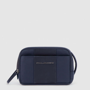 Piquadro Beauty case uomo in tessuto riciclato