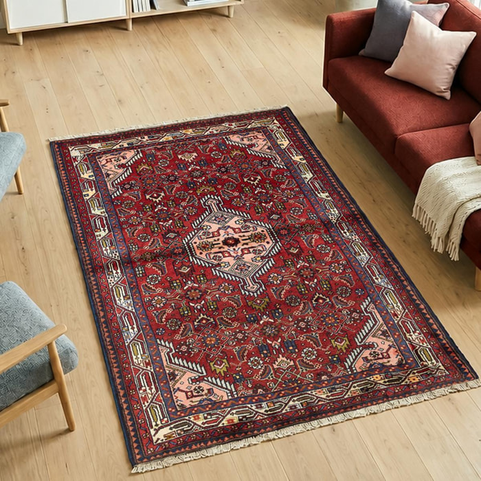 Tapis d'orient au motif oriental, noué à la main, BEVEZI