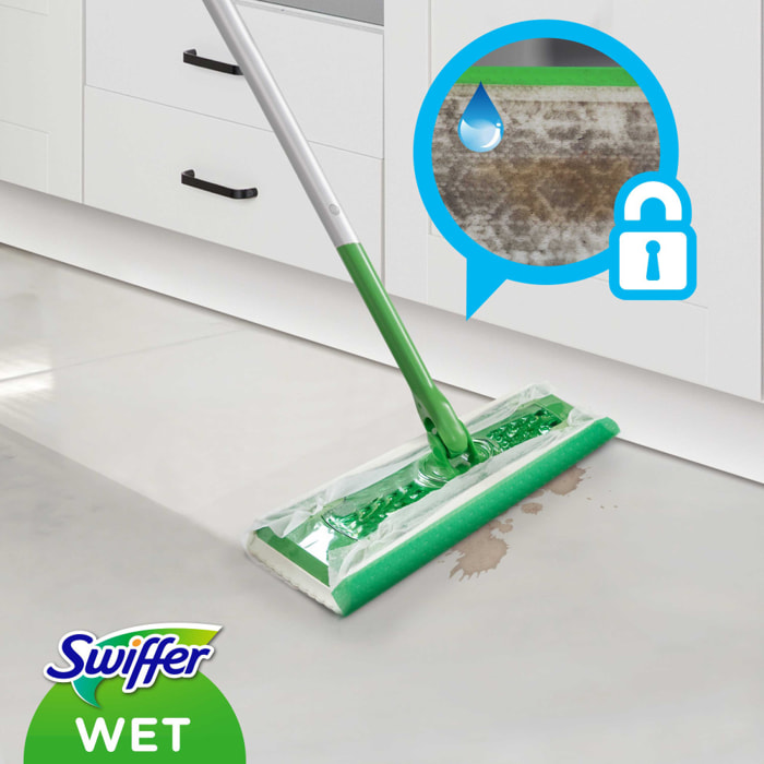 6x20 Lingettes Humides Antibactériennes Swiffer