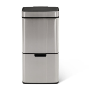 Poubelle automatique spéciale tri 72L