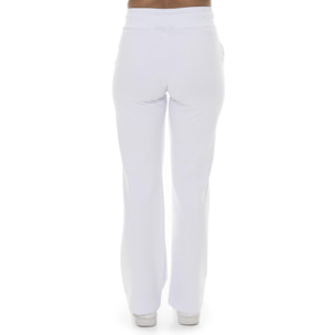 Pantaloni da donna a palazzo non felpati Leone Basic